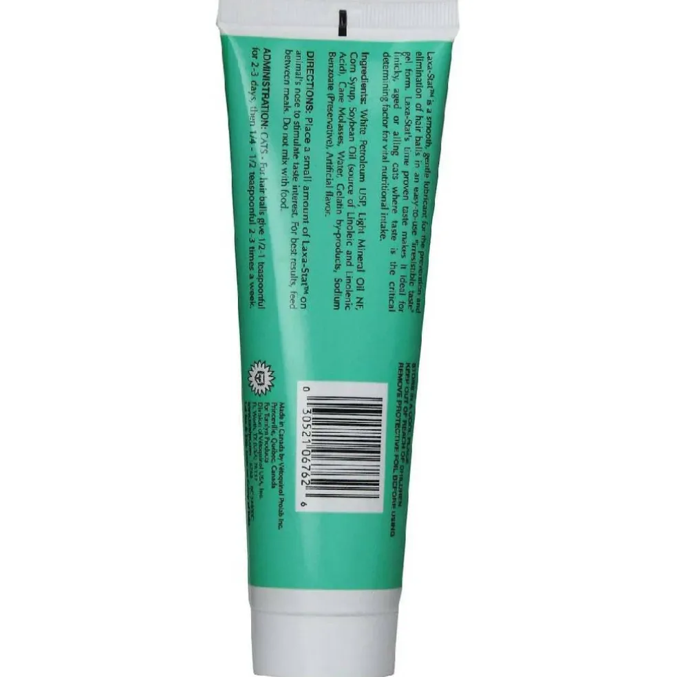 Tomlyn Laxa-Stat Gel Hairball Remedy for Cats (4.25 oz)