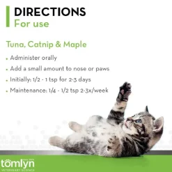 Tomlyn Laxatone Hairball Remedy Gel for Cats- Maple Flavor