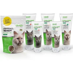 Tomlyn Laxatone Hairball Remedy Gel for Cats- Tuna Flavor, 4.25 oz tube