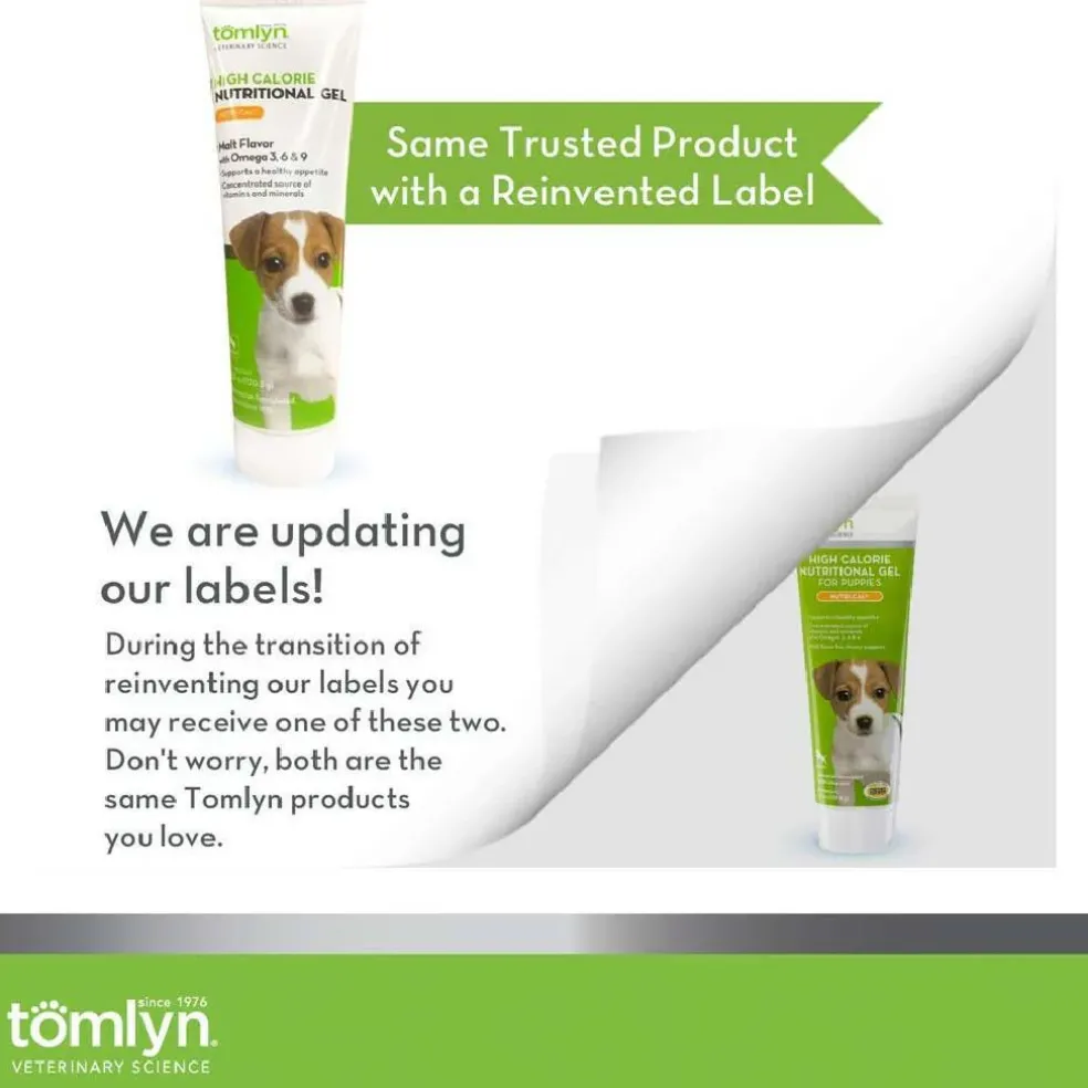 Tomlyn Nutri-Cal Gel Malt Flavored High Calorie Nutritional Supplement for Puppies (4.25 oz)