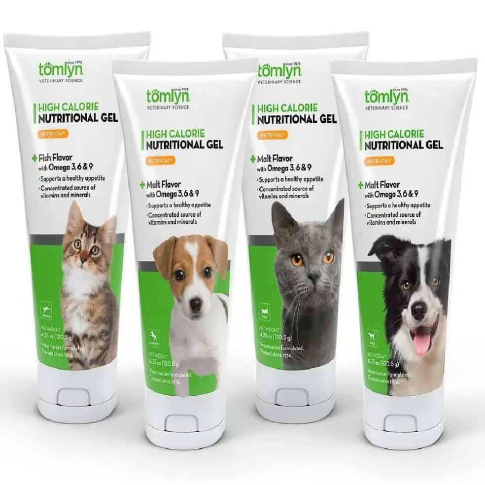 Tomlyn Nutri-Cal Gel Malt Flavored High Calorie Nutritional Supplement for Cats (4.25 oz)