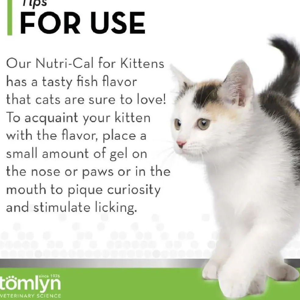 Tomlyn Nutri-Cal Gel Tuna Flavored High Calorie Nutritional Supplement for Kittens (4.25 oz)