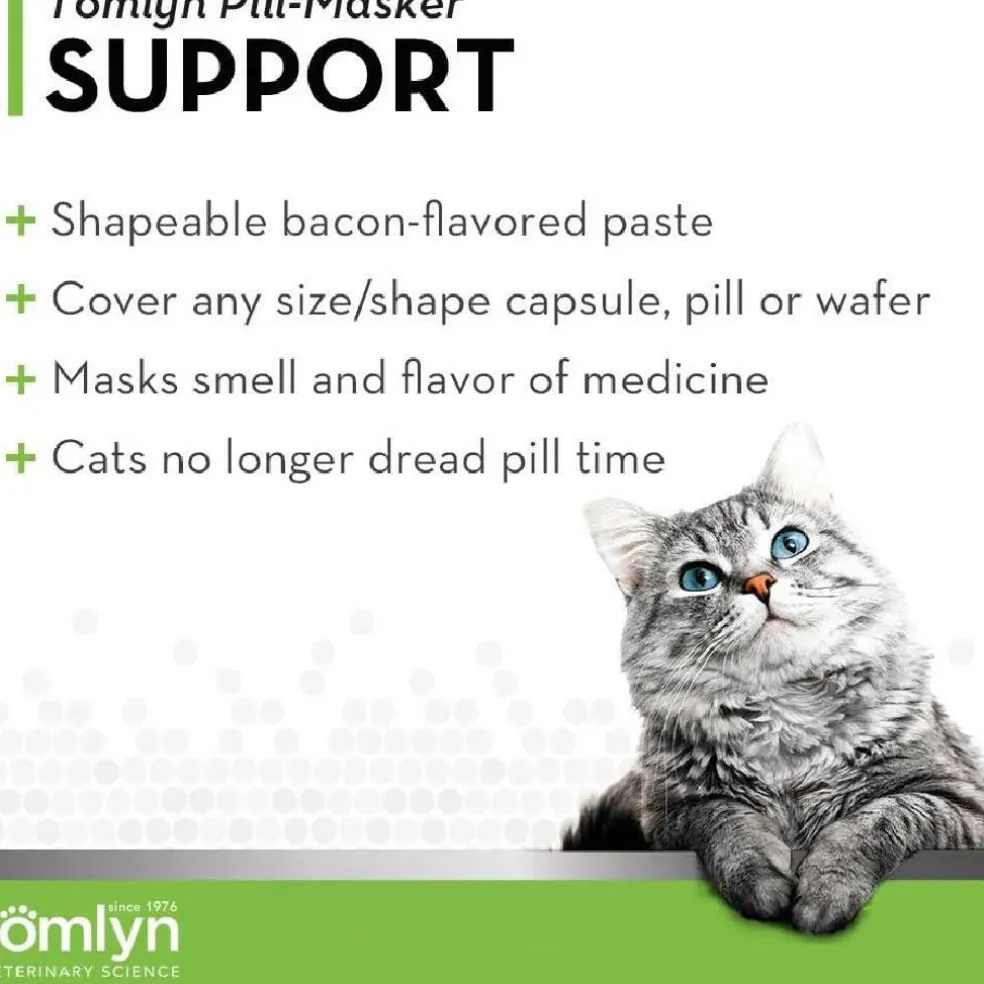 Tomlyn Pill-Masker Bacon Flavored Paste for Cats (4 oz)