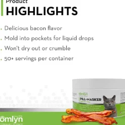 Tomlyn Pill-Masker Bacon Flavored Paste for Cats (4 oz)