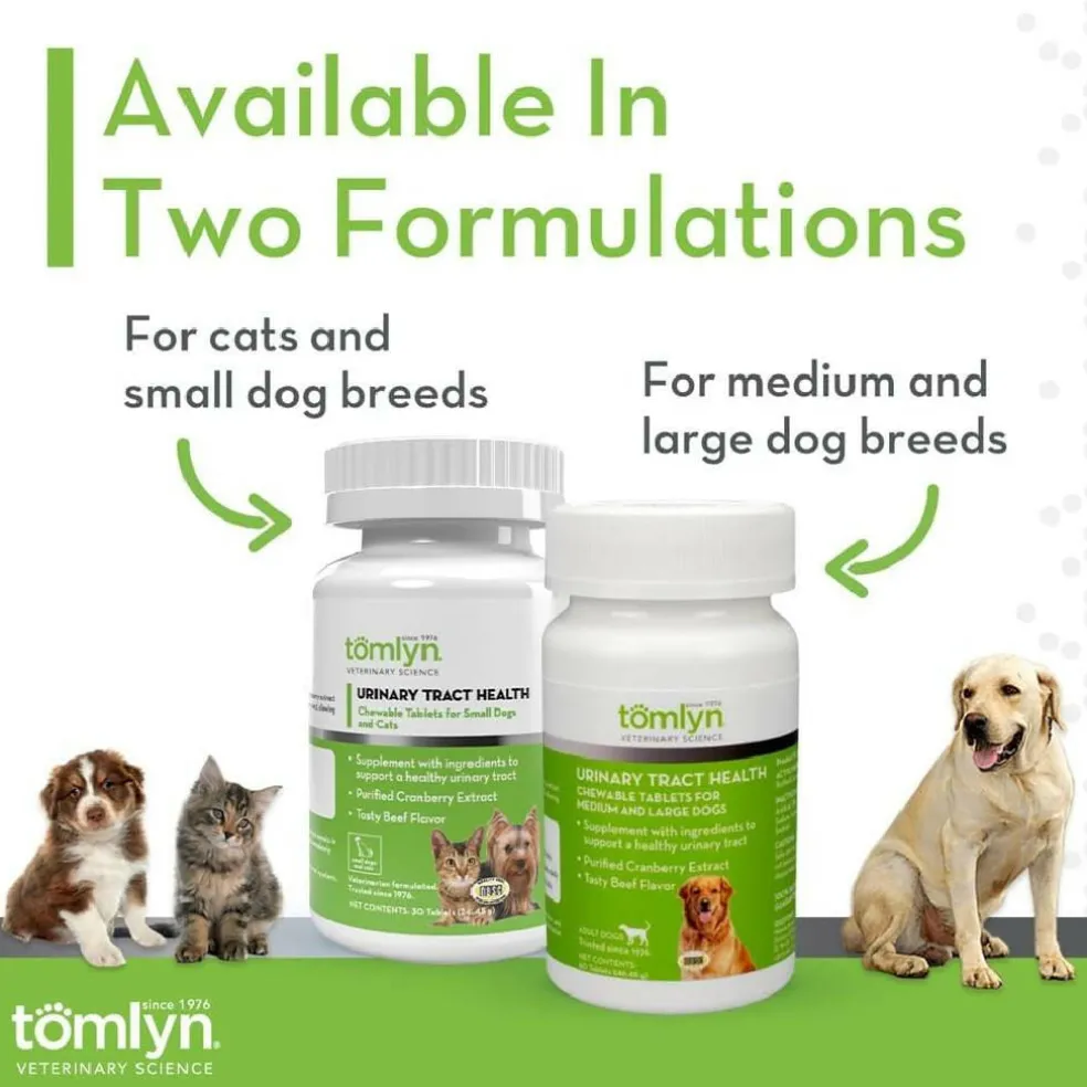 Tomlyn Urinary Tract Health for Cats & Small Dogs (30 chewable tablets)