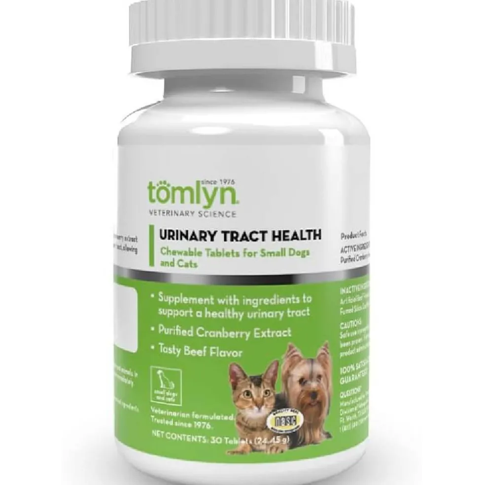 Tomlyn Urinary Tract Health for Cats & Small Dogs (30 chewable tablets)