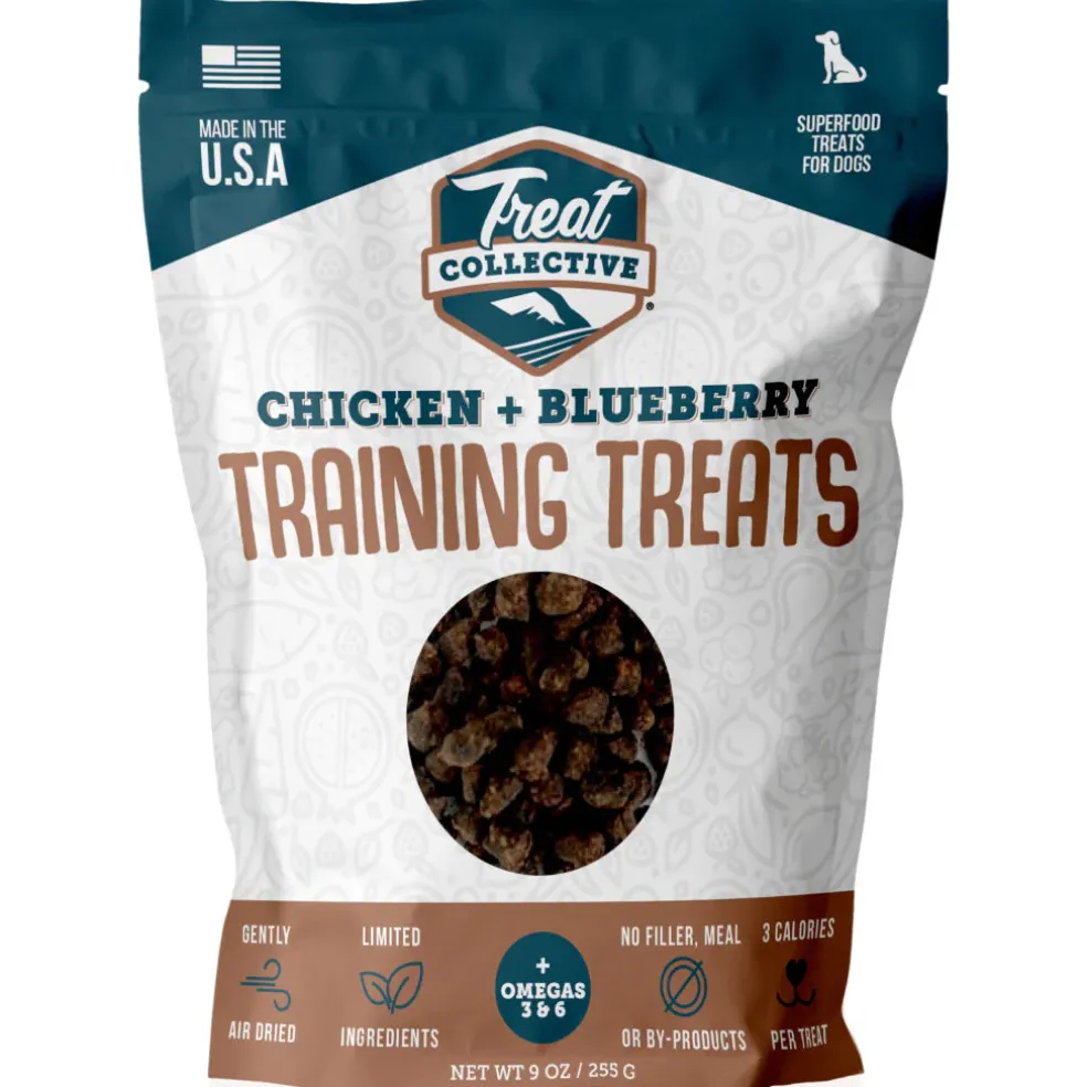 Treat Collective Chicken + Blueberry & Pomegranate Training Dog Treats (9 oz)
