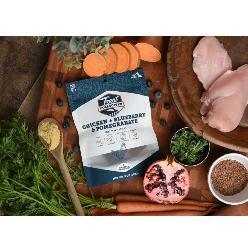 Treat Collective Chicken + Blueberry & Pomegranate Training Dog Treats (9 oz)