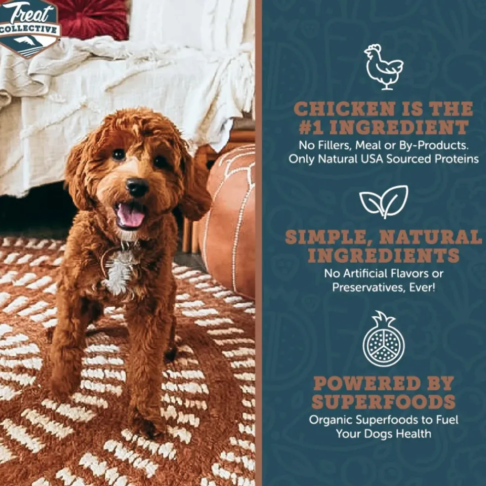 Treat Collective Chicken + Blueberry & Pomegranate Training Dog Treats (9 oz)