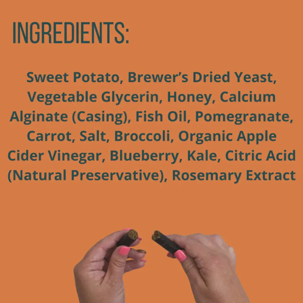 Treat Collective Sweet Potato & Superfoods Dog Jerky Sticks (16 pack)