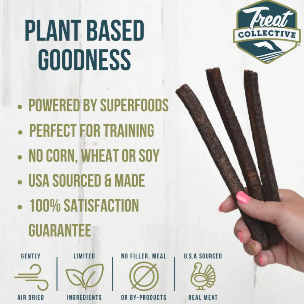 Treat Collective Turkey + Kale & Pomegranate Dog Jerky Sticks (16 pack)