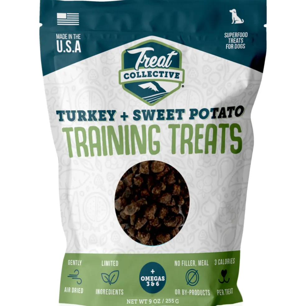 Treat Collective Turkey + Sweet Potato Training Dog Treats (9 oz)