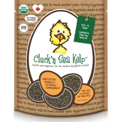 Treats for Chickens Cluck'n Sea Kelp Vitamin Supplement for All Classes of Poultry, 2 lb