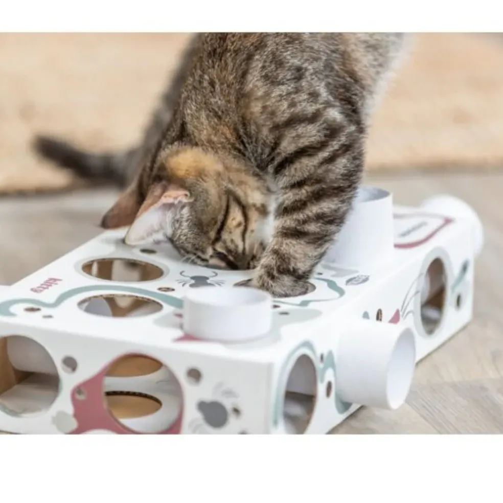 Trixie Cat Activity Fumble Box