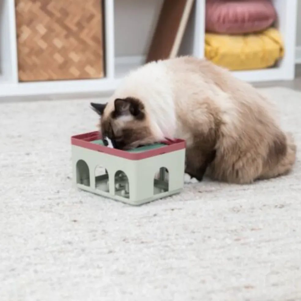 Trixie Cat Activity Rod Box Interactive Cat Toy