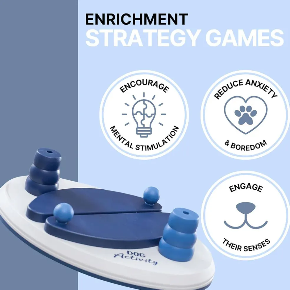 Trixie Dog Push Away Strategy Game - Level 2 Puzzle