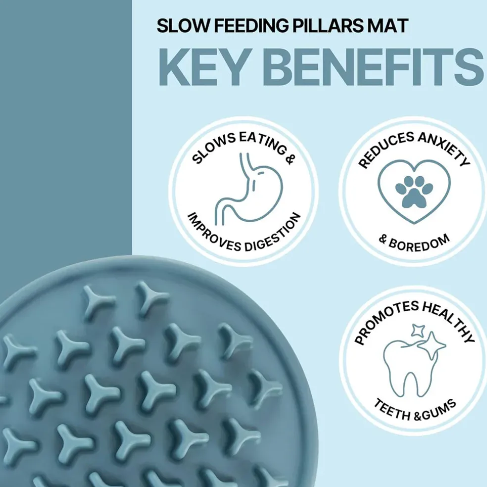 Trixie Dog Slow Feeding Pilars Mat