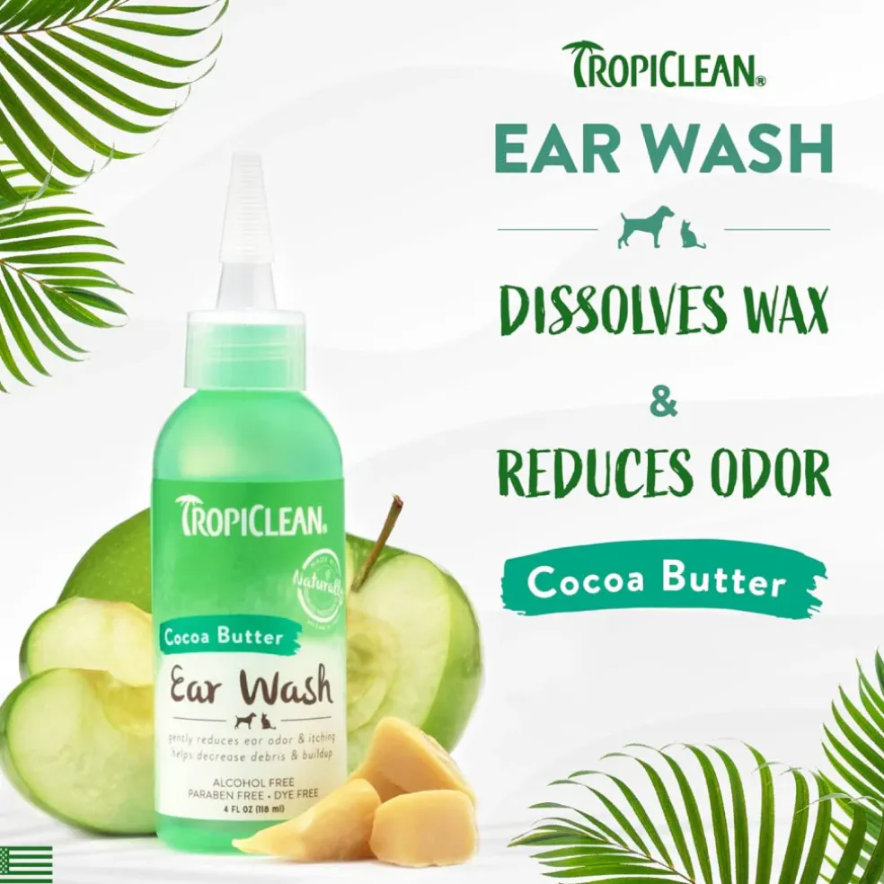 TropiClean Alcohol Free Ear Wash for Pets