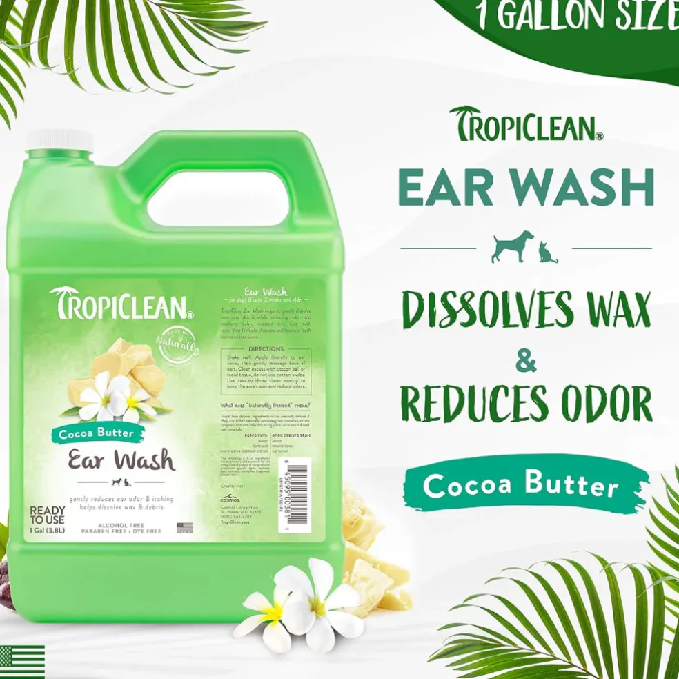 TropiClean Alcohol Free Ear Wash for Pets