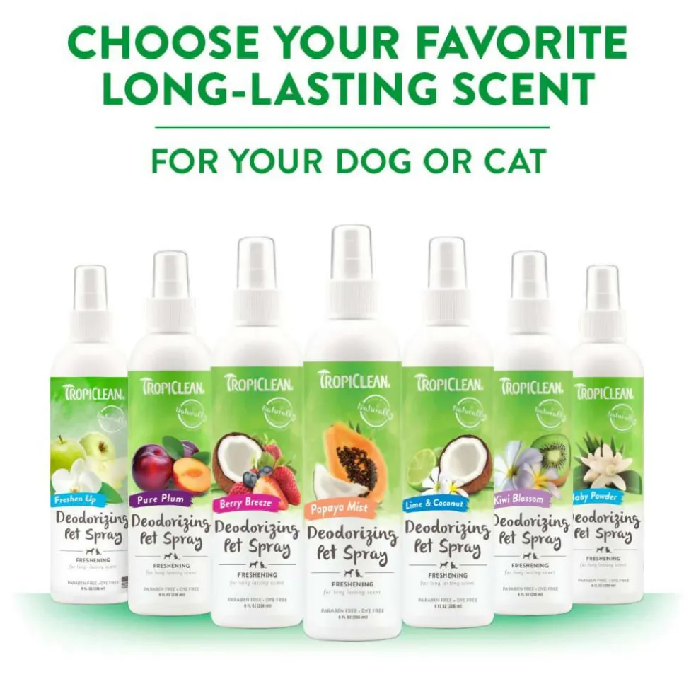 Tropiclean Berry Breeze Deodorizing Spray for Pets (8 oz)