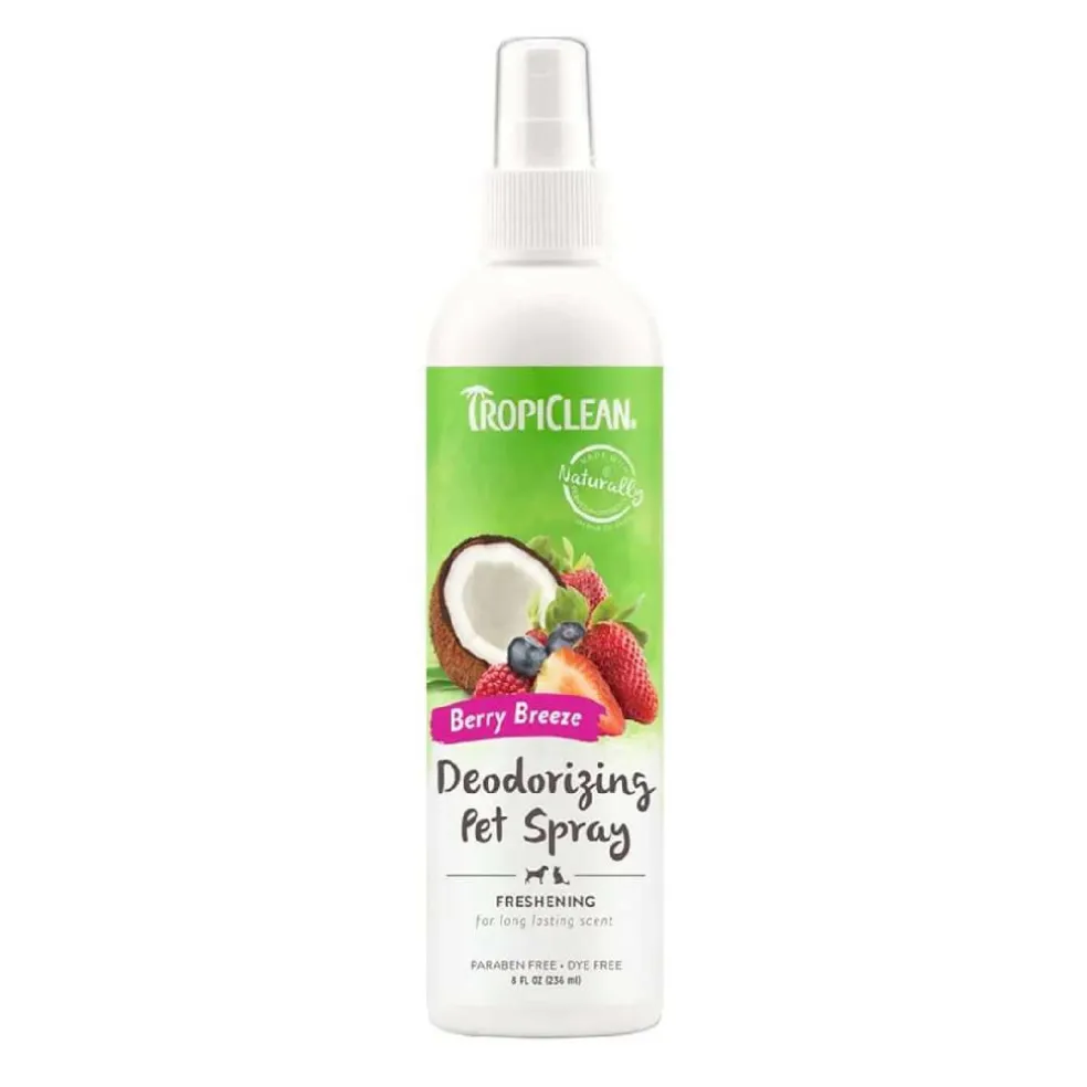 Tropiclean Berry Breeze Deodorizing Spray for Pets (8 oz)