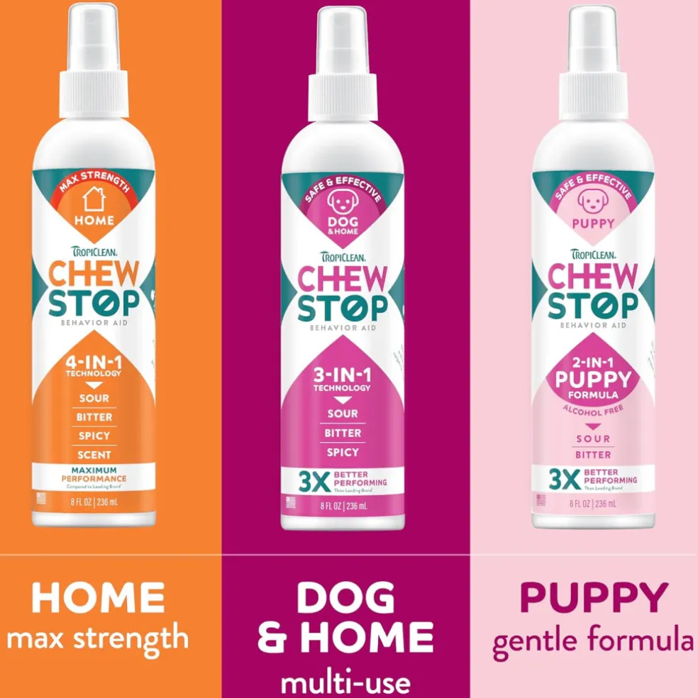 TropiClean Chew Stop Behavior Aid Max Strength Home Spray (8 oz)