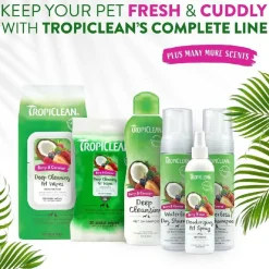 Tropiclean Coconut & Berry Deep Cleansing Shampoo For Pets