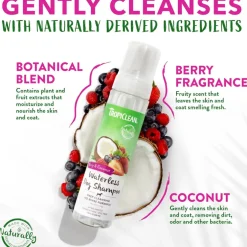 TropiClean Deep Cleansing Waterless Dog Shampoo (7.4oz)