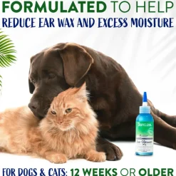 TropiClean Dual Action Ear Cleaner for Pets (4oz)