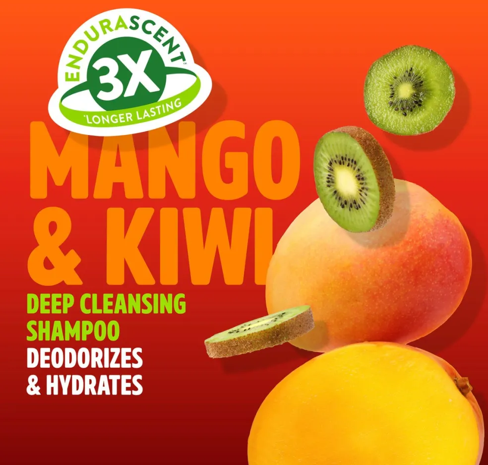 TropiClean EnduraScent Mango Kiwi Shampoo for Dogs & Cats (20 oz)