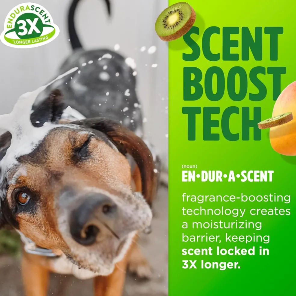 TropiClean EnduraScent Mango Kiwi Shampoo for Dogs & Cats (20 oz)