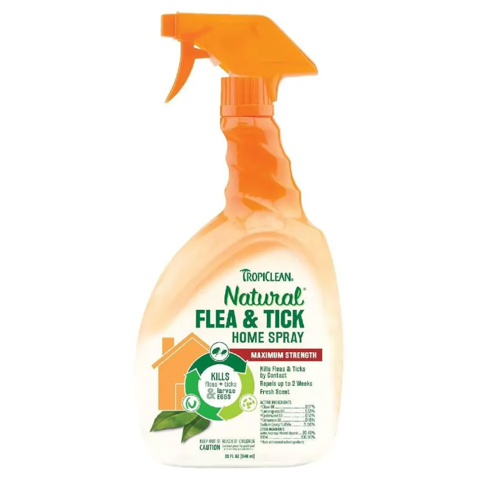 Tropiclean Flea & Tick Home Spray (32 oz)