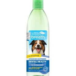 TropiClean Fresh Breath Advanced Whitening Dental Health Solution for Dogs