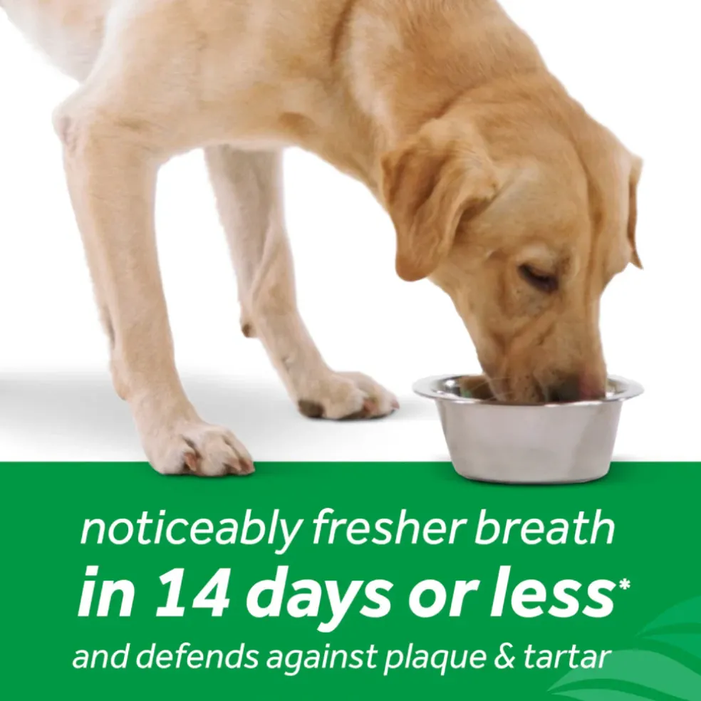 TropiClean Fresh Breath Advanced Whitening Dental Health Solution for Dogs