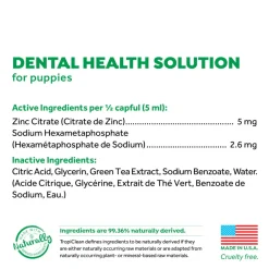 TropiClean Fresh Breath Dental Health Solution for Puppies (16 oz)
