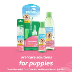 TropiClean Fresh Breath Dental Health Solution for Puppies (16 oz)