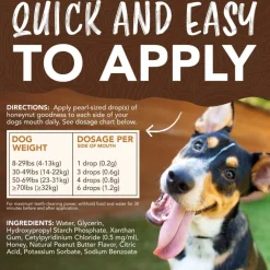 TropiClean Fresh Breath Enticers Peanut Butter & Honey Oral Care Kit for Dogs, 2oz