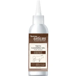 TropiClean Fresh Breath Enticers Smoked Beef Brisket Oral Care Kit for Dogs, 2oz