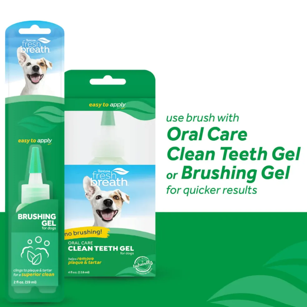 TropiClean Fresh Breath Finger Brushes for Pets (2 pack)