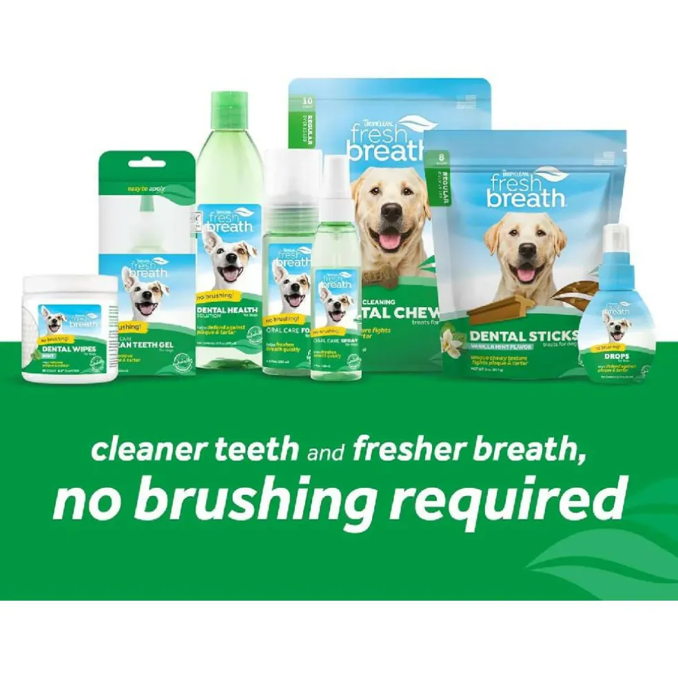 Tropiclean Fresh Breath Freshener Mint Foam For Pets (4.5 oz)