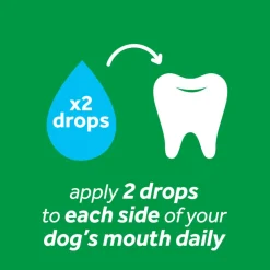 TropiClean Fresh Breath No Brushing Clean Teeth Dental & Oral Care Gel for Dogs