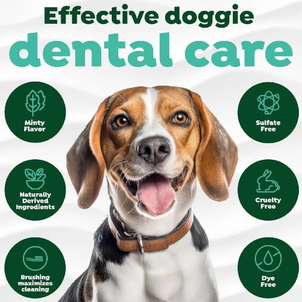 TropiClean Fresh Breath Oral Care Kit for Small & Medium Dogs