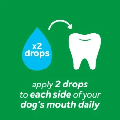 Tropiclean Fresh Breath Oral Car Clean Teeth Peanut Butter Flavored Gel for Dogs (2 oz)