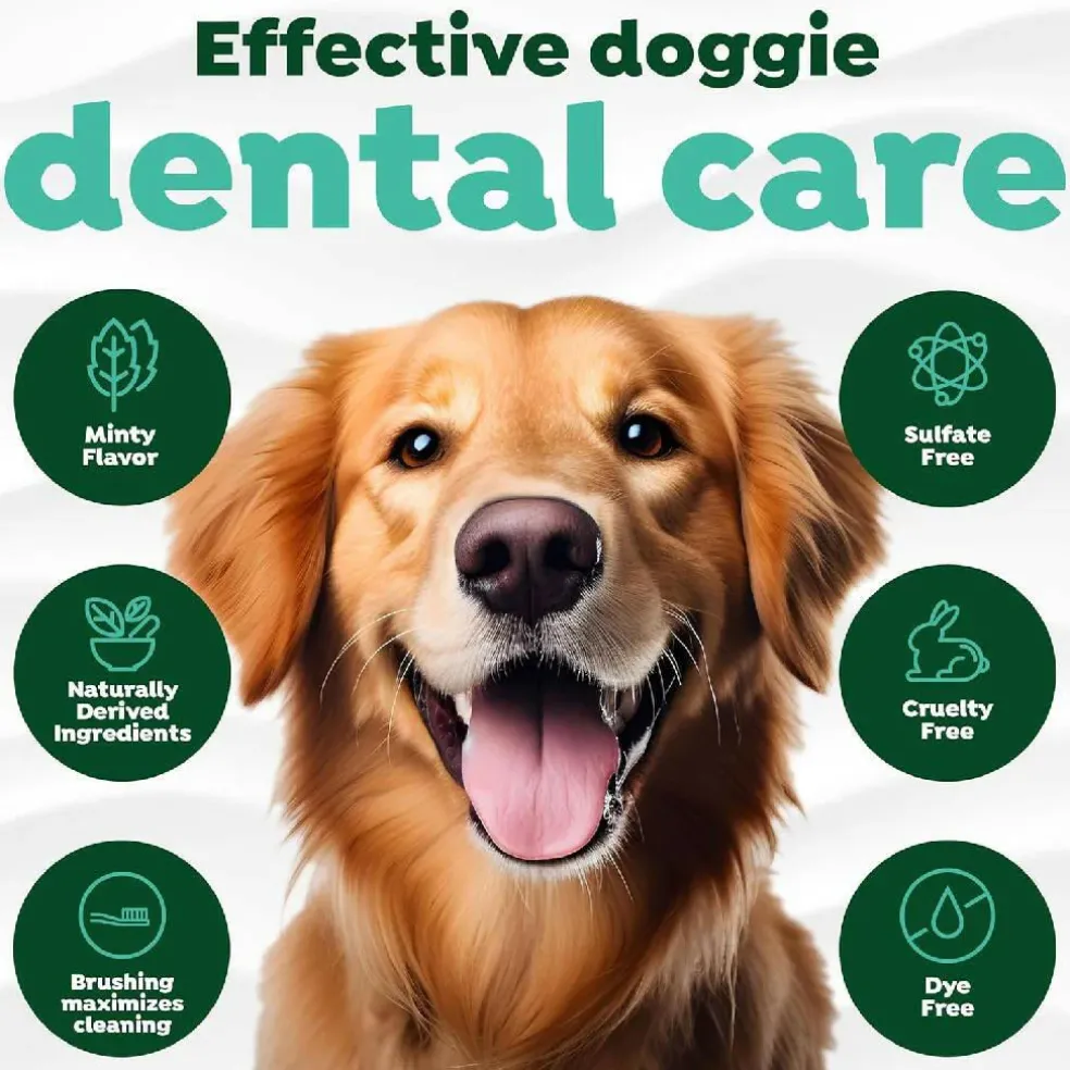TropiClean Fresh Breath Oral Care Kit for Large Dogs