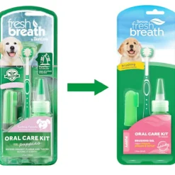 TropiClean Fresh Breath Oral Care Kit for Puppies, 2oz