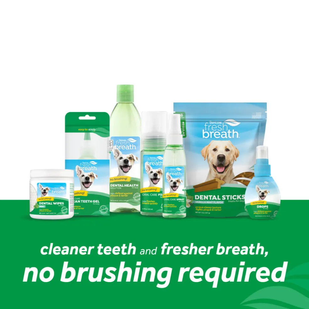 TropiClean Fresh Breath Total Care Oral Gel Kit for Dogs