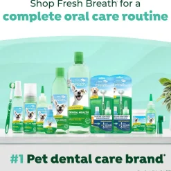 TropiClean Fresh Breath Total Care Dental Kit for Dogs
