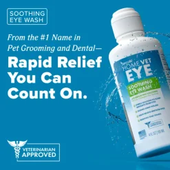 TropiClean HomeVet Eye Soothing Eye Wash (4 oz)