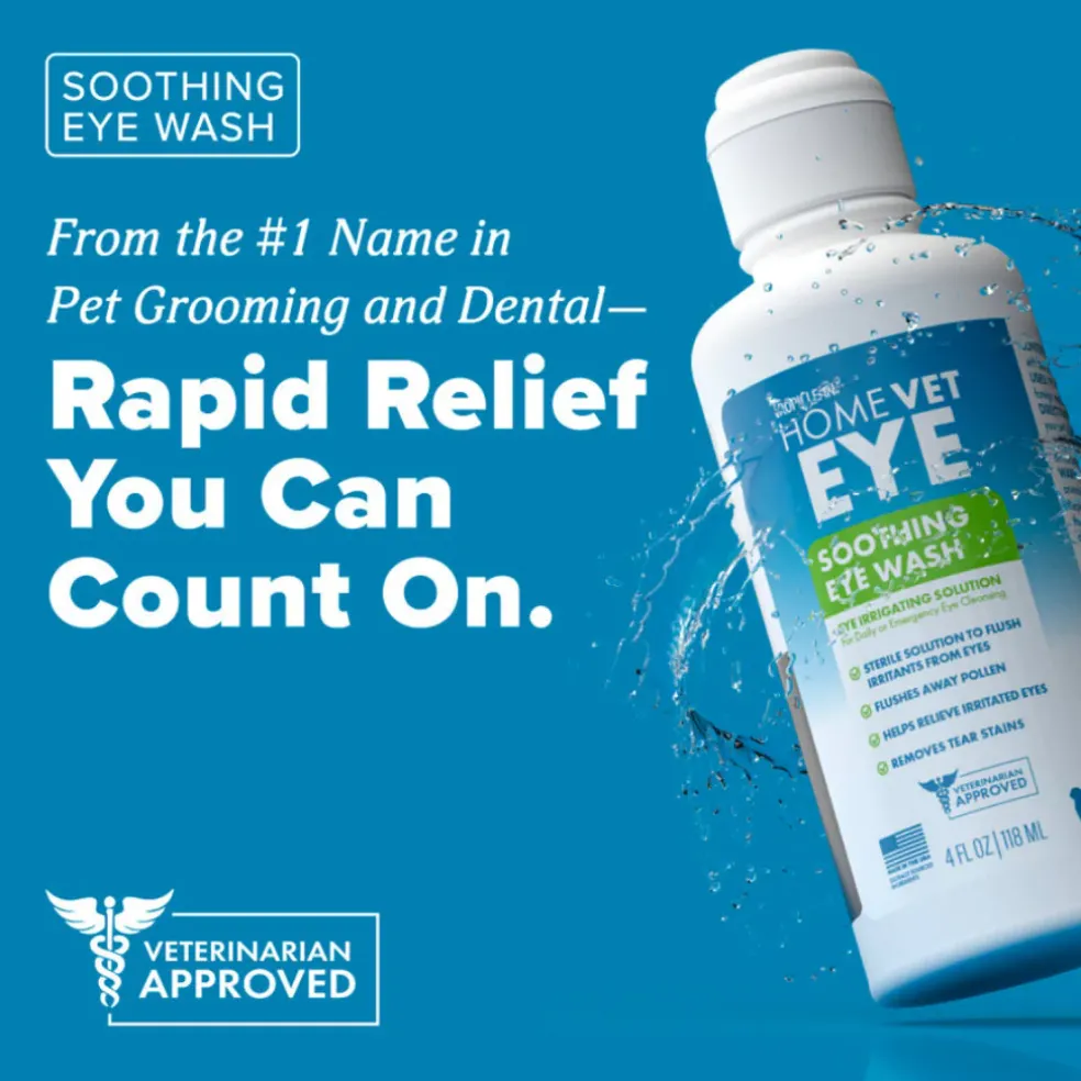 TropiClean HomeVet Eye Soothing Eye Wash (4 oz)