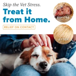 TropiClean HomeVet Medicated Hot Spot Cream (1 oz)